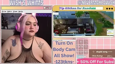 nevermakeawish free live xxx cams